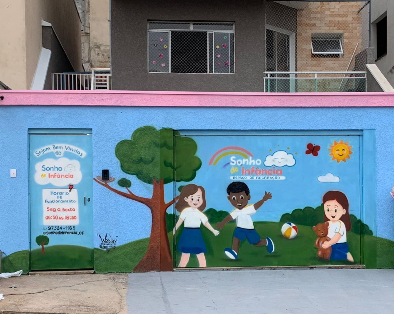 Fachada da Sonho de Infância